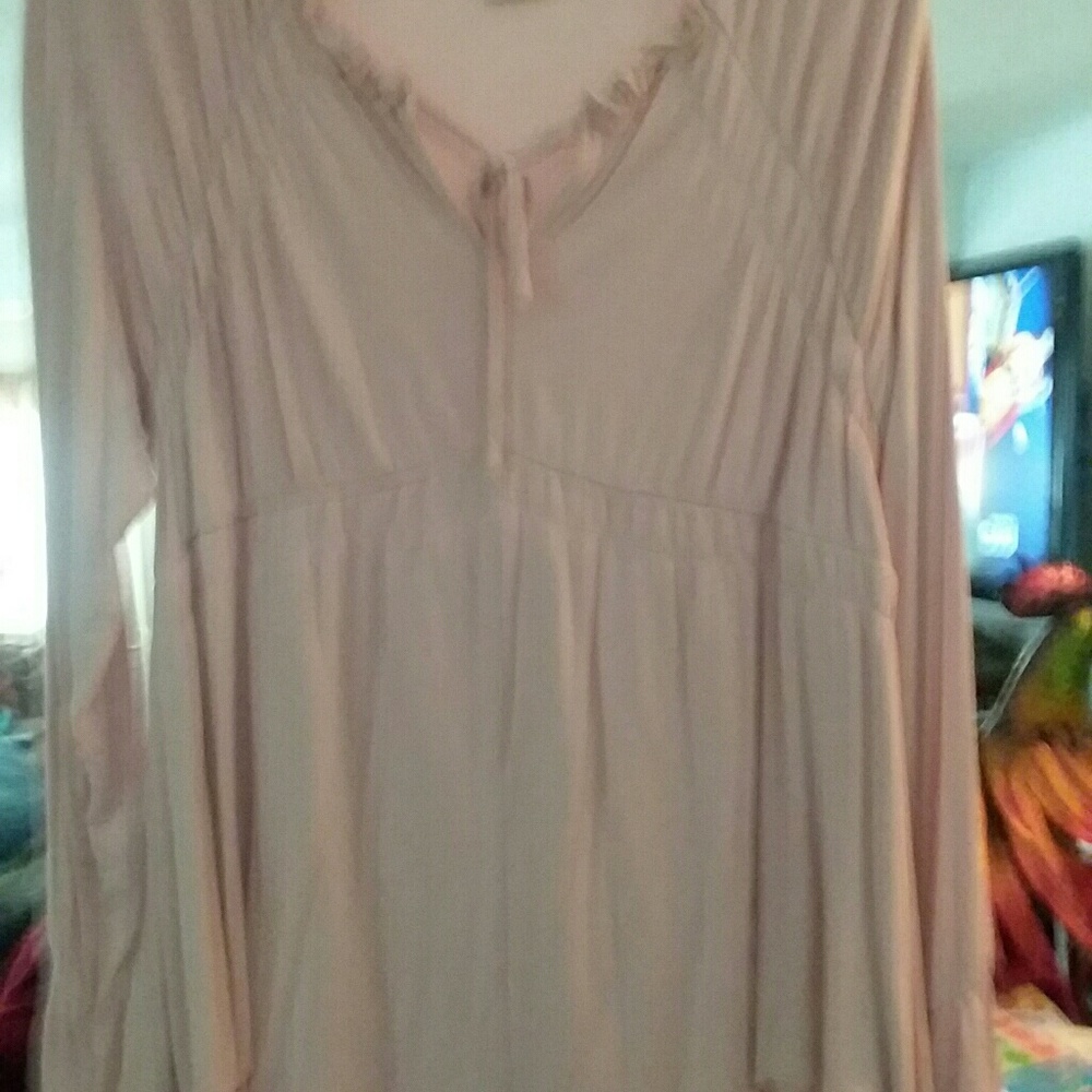 NWOT! Soft Pink Princess Blouse